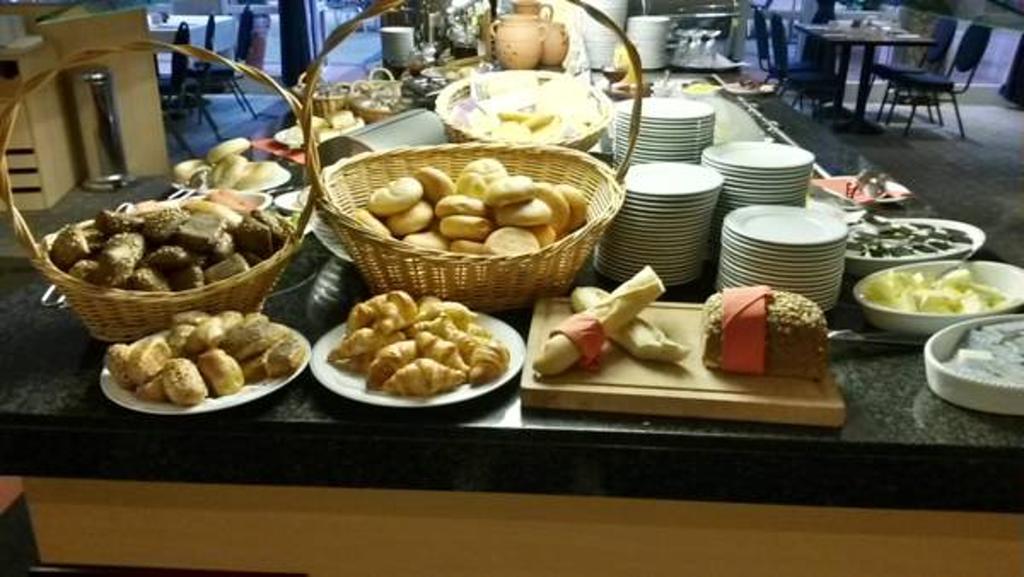 温德姆哈雷tryp酒店 Halle  餐厅 照片
